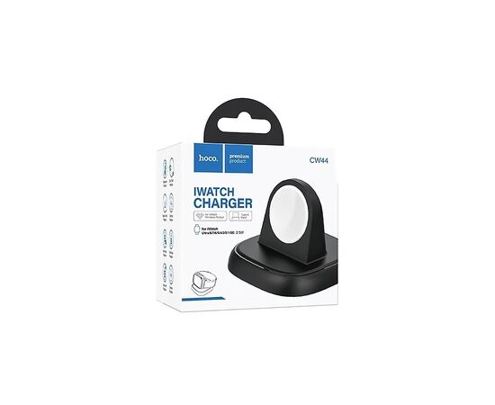  ЗУ Сетевое Беспроводное Hoco CW44 (подставка) для iWatch (black) (215779) 