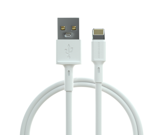  СЗУ 2USB 2.4A для Lightning 8-pin More choice NC11i (White) 
