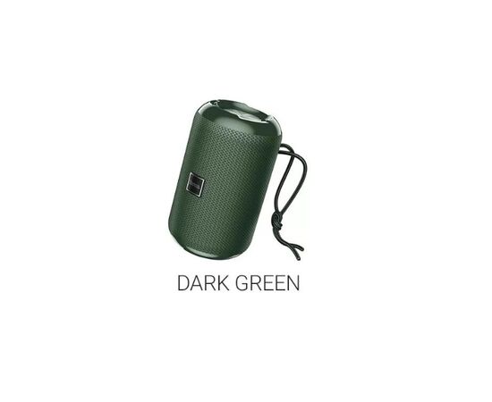  Колонка Bluetooth 5.0 5W 1200mAh Hoco HC1 Trendy sound sports (Dark Green) 