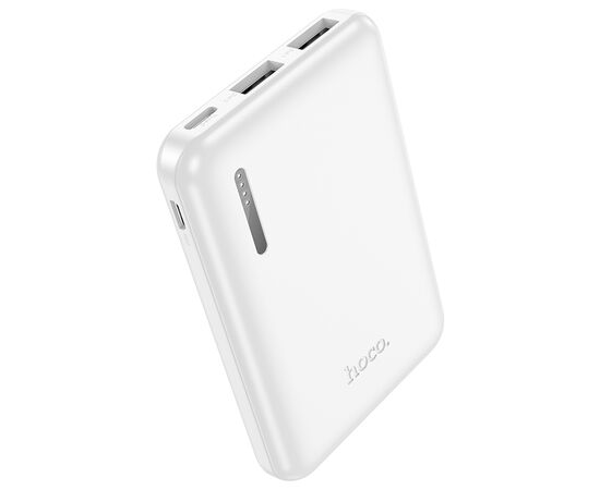 Внешний аккумулятор 5000mAh 2USB 2.0A Hoco J115 Journey (White) 