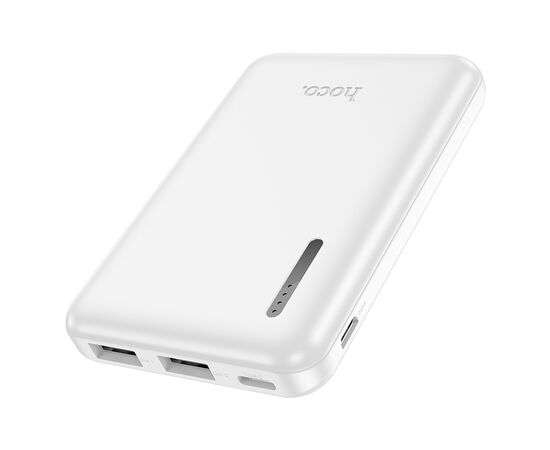  Внешний аккумулятор 5000mAh 2USB 2.0A Hoco J115 Journey (White) 