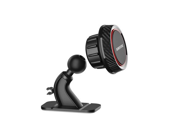  Автомобильный держатель магнитный Borofone BH13 (Black&Red) 