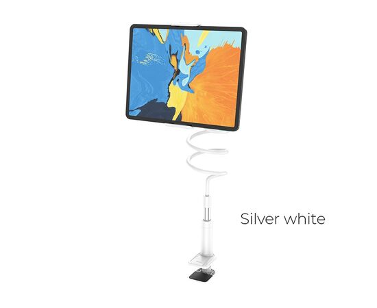  Настольная подставка 4,0"-10,5" Hoco PH24 (Silver White) 