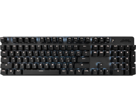  Клавиатура GMNG GG-KB785XW USB Touch LED черный/серый 