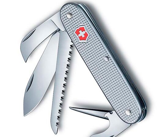  Нож перочинный Victorinox Pioneer (0.8150.26) 93мм 7функций серебристый 