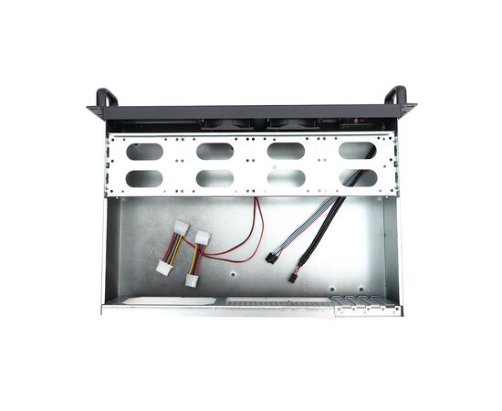  Корпус Mastero 2U300 (MST-2U-300), mATX, 2U RM, без БП, черный 