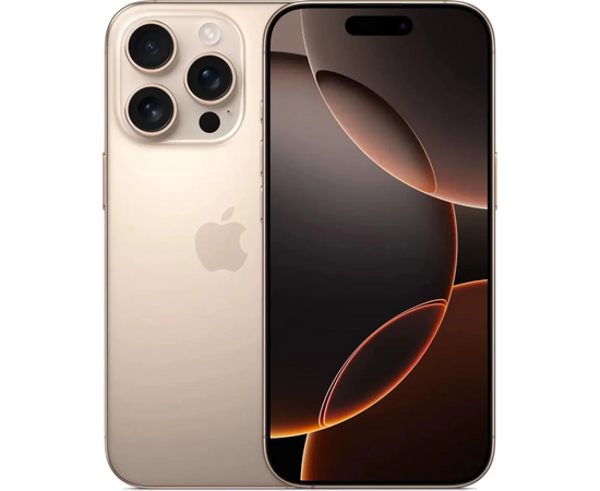  Смартфон Apple iPhone 16 Pro MYLQ3ZA/A 128Gb бежевый титан 