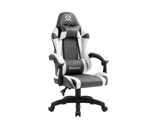  Кресло игровое DEFENDER Fortune (64026) Grey/White 