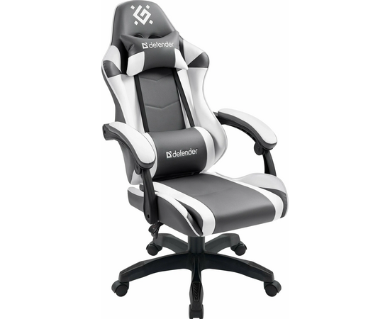  Кресло игровое DEFENDER Fortune (64026) Grey/White 