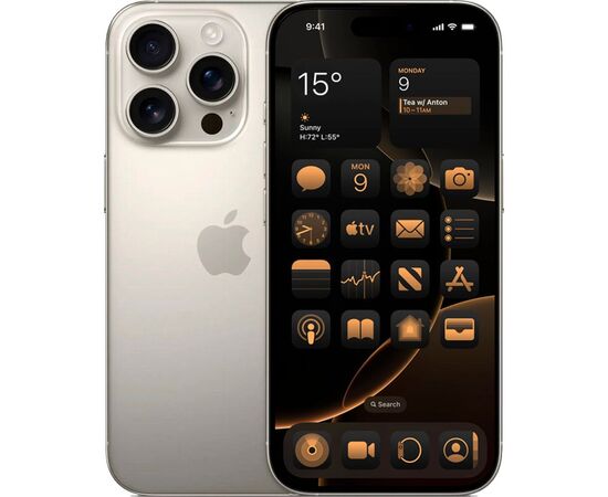  Смартфон Apple iPhone 16 Pro 128Gb (MYMY3J/A) Natural Titanium 
