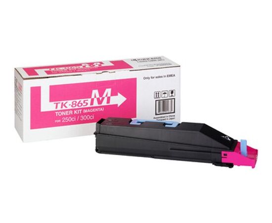  Тонер-картридж TK-865M 12 000 стр. Magenta для TASKalfa 250ci/300ci 