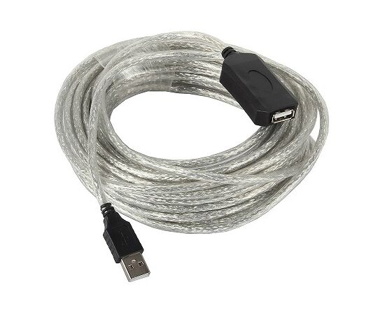  Кабель Vcom VUS7049-10M USB2.0-repeater, удлинительный активный Am-Af 10м 