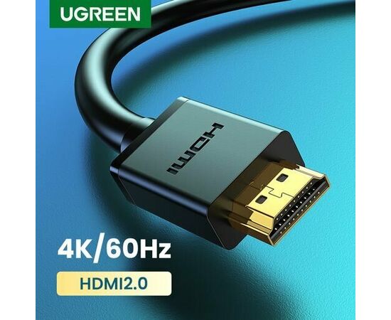  Кабель UGREEN HD104 10108 HDMI Male To Male Cable 3m Black 