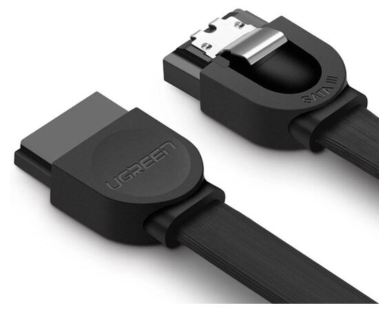  Кабель UGREEN US217 30796 SATA 3 Data Cable 0.5m Black 