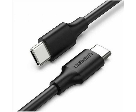  Кабель UGREEN US286 10306 USB-C 2.0 Male To USB-C 2.0 Male 3A Data Cable 2m Black 