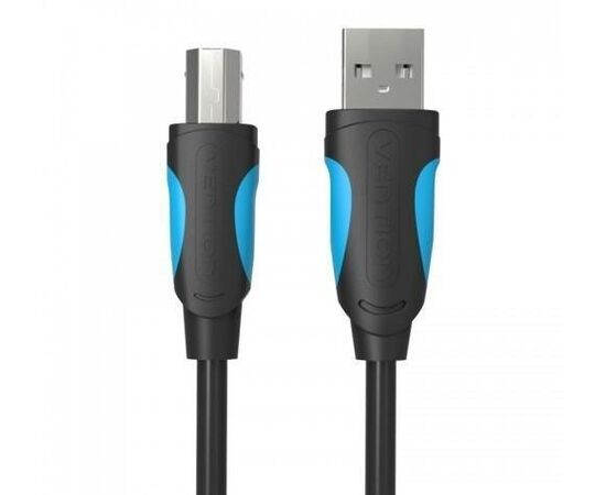  Кабель Vention VAS-A16-B100 USB 2.0 AM/BM 1м черный 