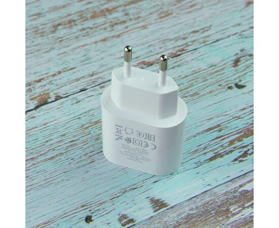  СЗУ HOCO C94A Metro, 1USB, PD20W, Type-C + Type-C (белый) 