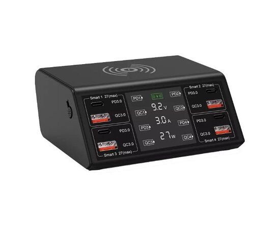  Зарядное устройство SmartiNext SN-CH100WCL черный 