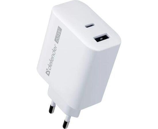  Зарядное устройство DEFENDER UPA-165 USB A+C 65W 83582 