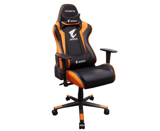  Кресло Gigabyte AGC300/G.CHAIR B+ORG/PU Sponge (GP-AGC300 V2) 