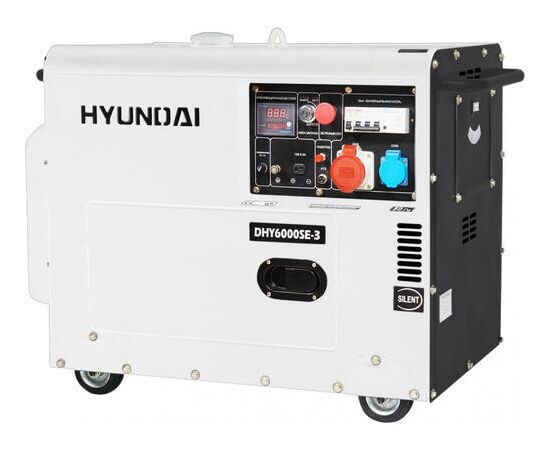  Генератор Hyundai DHY 6000SE-3 5.5кВт 