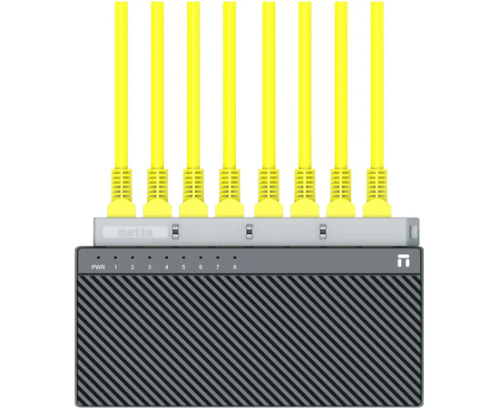  Коммутатор неуправляемый Netis ST3108GC 8x1Гбит/с 