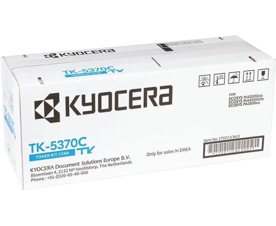  Тонер-картридж Kyocera 1T02YJCNL0 (TK-5370C) Toner Cyan 