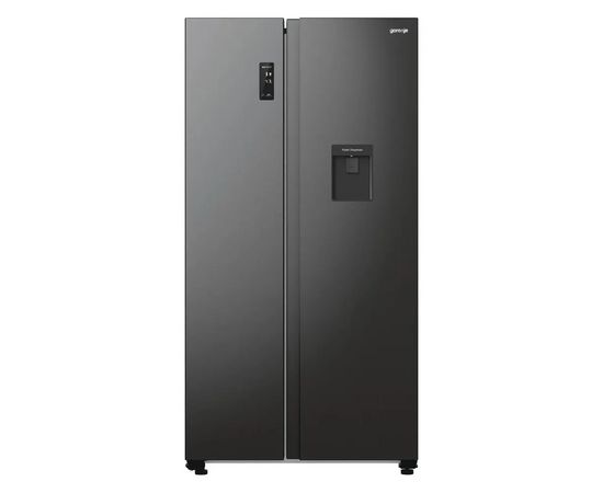  Холодильник Gorenje NRR9185EABXLWD черный матовый 