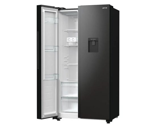  Холодильник Gorenje NRR9185EABXLWD черный матовый 
