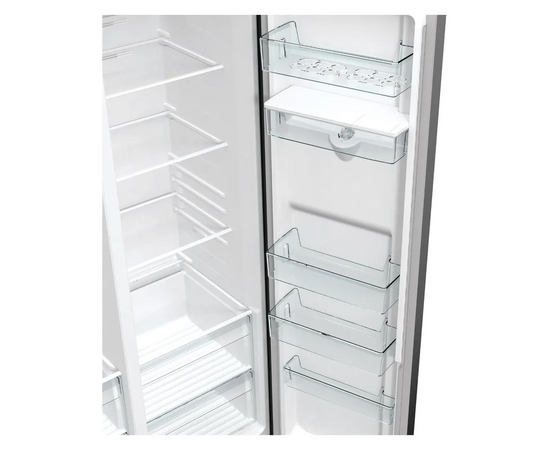  Холодильник Gorenje NRR9185EABXLWD черный матовый 