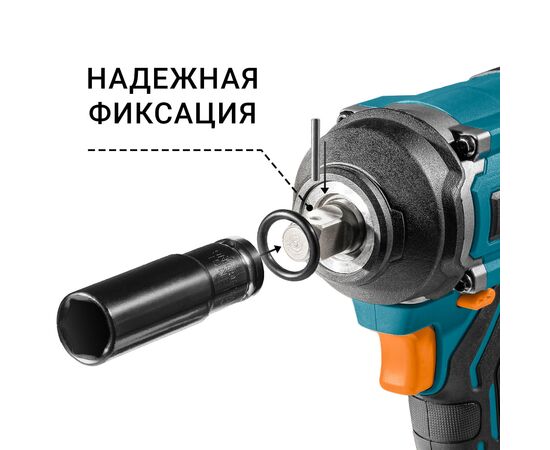  Гайковерт аккумуляторный BORT BSR-21U с акк и ЗУ 
