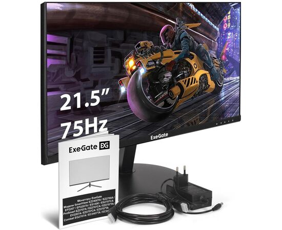  Монитор ExeGate EP2207 SmartView (EX295588RUS) черный 