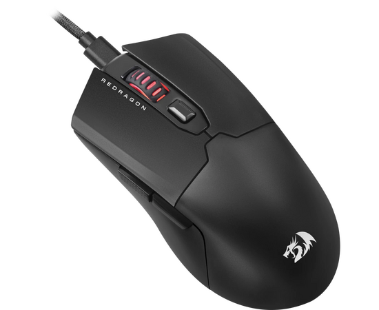  Мышь проводная игровая REDRAGON Fyzu, черная 