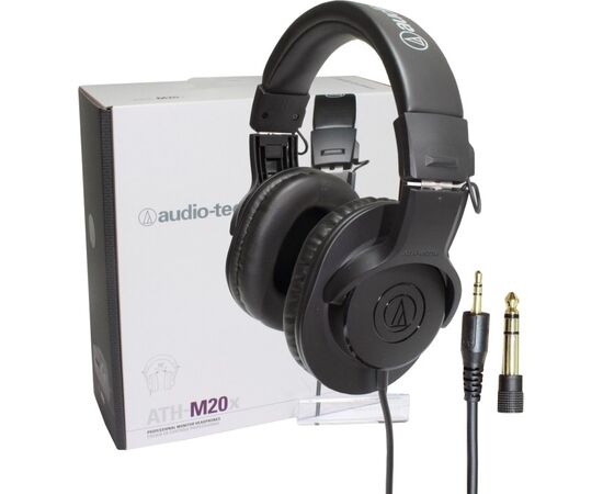  Наушники мониторные Audio-Technica ATH-M20X 3м черный (15117005) 