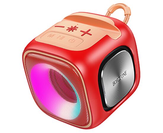  Портативная колонка BOROFONE BR29 Interest, Bluetooth, красный 