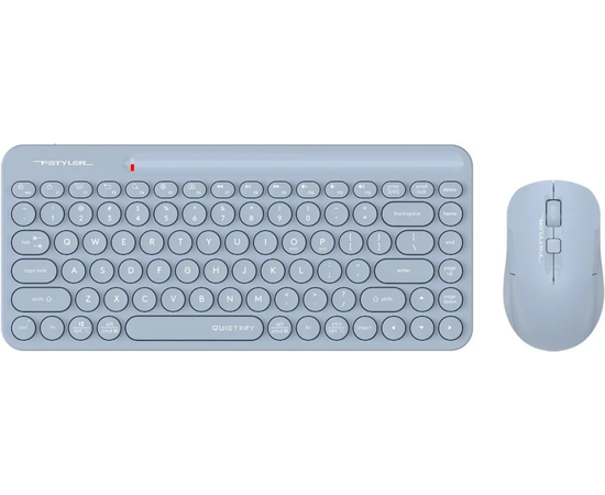  Клавиатура + мышь A4Tech Fstyler FG3200 Air2 синий 