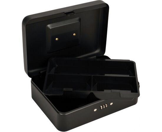  Ящик для денег без номинала Cactus CS-DCB-003 90x250x180 графитовый сталь 1.13кг 