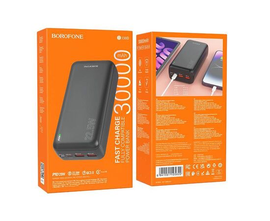  BJ38B Power 22.5W+PD20W fully compatible power bank(30000mAh) 
