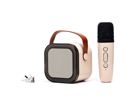  Портативная акустика - K12 c микрофоном (beige) (231783) 