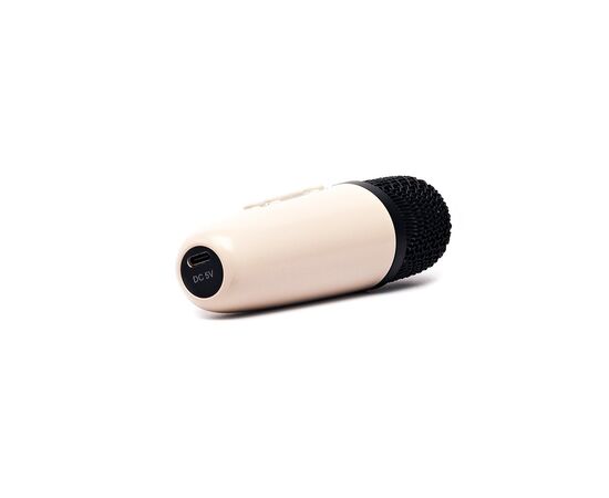  Портативная акустика - K12 c микрофоном (beige) (231783) 