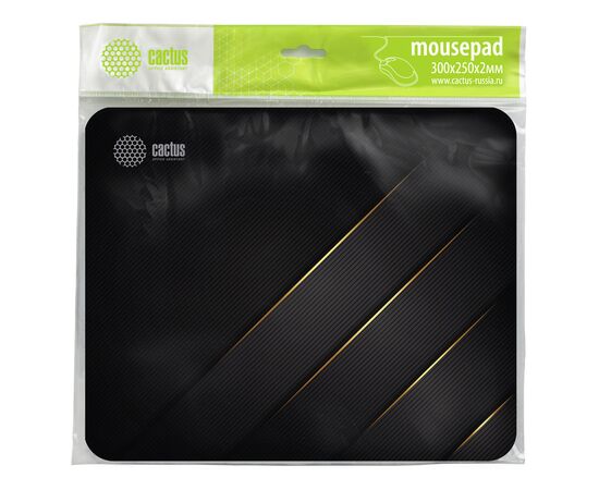  Коврик для мыши Cactus CS-MPC-P04M Gold Geometry 300x250x2мм 