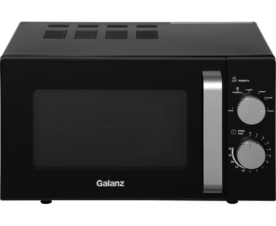  Микроволновая печь Galanz MOS-2401FMB (132402) черный 20л. 800Вт 