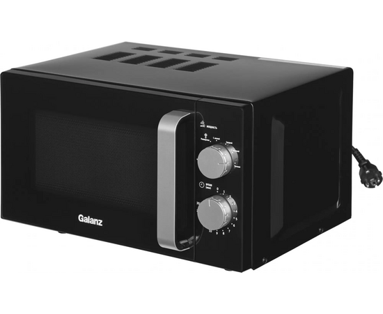  Микроволновая печь Galanz MOS-2401FMB (132402) черный 20л. 800Вт 