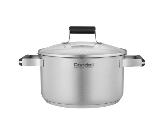  Кастрюля Rondell Bayoneta RDS-1808 5.1л с крышкой стальной 