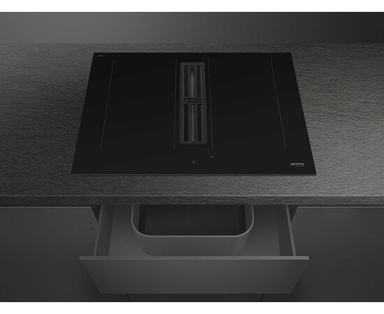  Варочная поверхность со встроенной вытяжкой Smeg HOBD472D2 