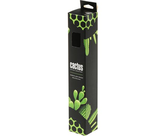  Коврик для мыши Cactus CS-MPС-D01M Black 300x250x3мм 