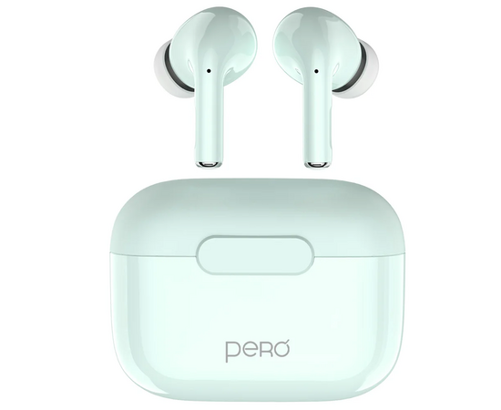  Наушники беспроводные PERO TWS06 Comfort (PTWS06LG) Light green 