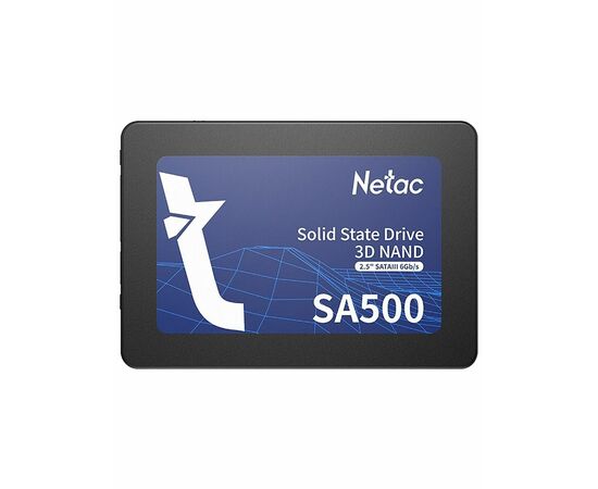  Внутренний SSD  Netac  512GB  SA500, SATA-III, R/W - 520/450 MB/s, 2.5", 3D NAND 