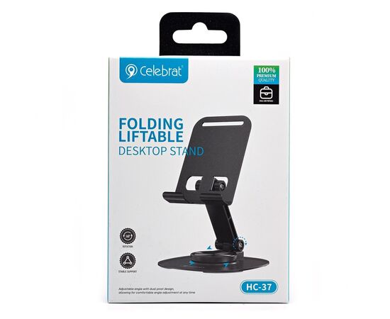  Держатель настольный Celebrat HC-37 (black) (238883) 