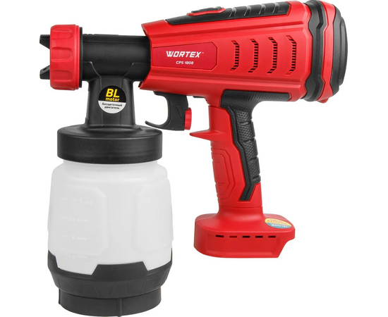  Краскораспылитель Wortex CPS 1808 ALL1 (0333263) без АКБ и ЗУ 